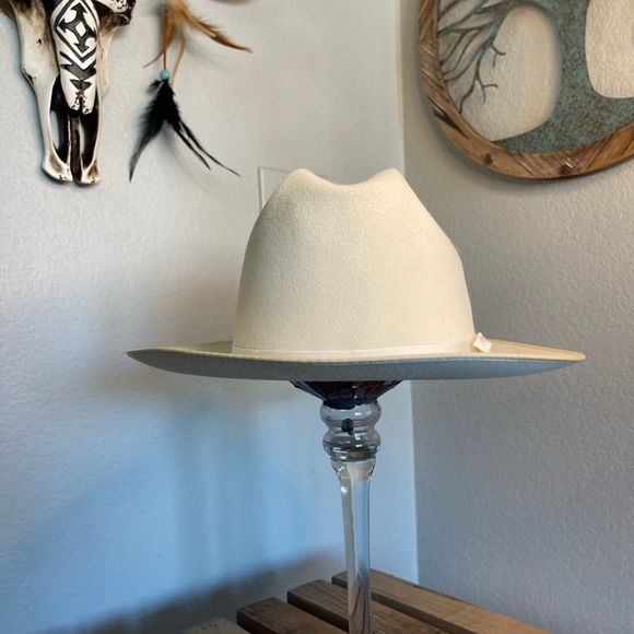 Chapeau Stetson Vintage 3X Castor – Taille 7-1/8 – Couleur Tan – Avec Boîte D'origine